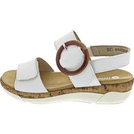 remonte Riemchensandalen Damen Weiß 37