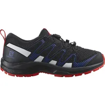 Salomon Xa Pro V8 Wanderschuhe - Black / Lapis Blue / Fiery Red - EU 33