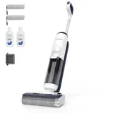 Tineco iFLOOR 5 Breeze Complete Nass Trockensauger, EIN-Schritt-Reinigung für Hartböden, Kantenreinigung <0.5cm, Dreifache Batterielebensdauer, Selbstreinigung, Leichtes Kabelloses Saugwischer, Blau