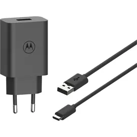 Motorola TurboPower 33W USB-A USB PD, QC 3.0 Schwarz