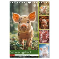 Calvendo Schwein gehabt (Wandkalender 2026 DIN A4 hoch), CALVENDO