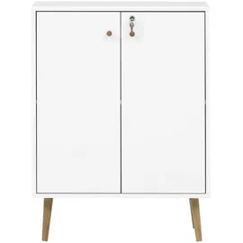 Schildmeyer Jonte Aktenschrank 65,2 x 39 x 86,5 cm weiß