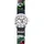Scout Star Kids 30 mm Kunstledergehäuse Schwarz Sportarmband Grün