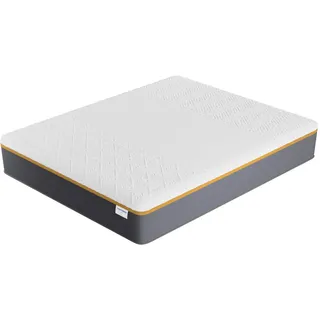 november sleep Matratze 90x200cm - Dicke 28cm - Naturlatex und Memory-Schaumstoff - Fest