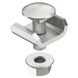 OBO 6016574 U-Verbinder für Gitterrinne 24x28x30 Edelstahl, rostfrei A2 1.4301 blank, nachbehandelt GUV 6 A2 - 20 Stück