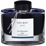 Pilot Pen Tintenglas Iroshizuku Glas mit 50ml asa-gao (morning glory)