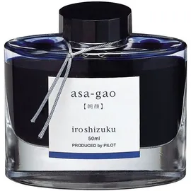 Pilot Pen Tintenglas Iroshizuku Glas mit 50ml asa-gao (morning glory)
