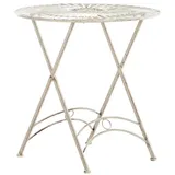 CLP Tegal Gartentisch Ø 71 x 71 cm antik-creme