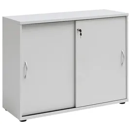 MÖBELPARTNER Serie 4000 Aktenschrank 100 x 39,5 x 76,0 cm grau