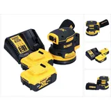 DeWalt DCW 210 P2 Akku Exzenterschleifer 18 V 125 mm inkl. 2x Akku 5,0 Ah + Ladegerät