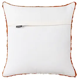 Beliani Sagenia Dekokissen 45 x 45 cm Orange