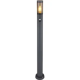 GLOBO Boston 110 cm grau mit Bewegungsmelder