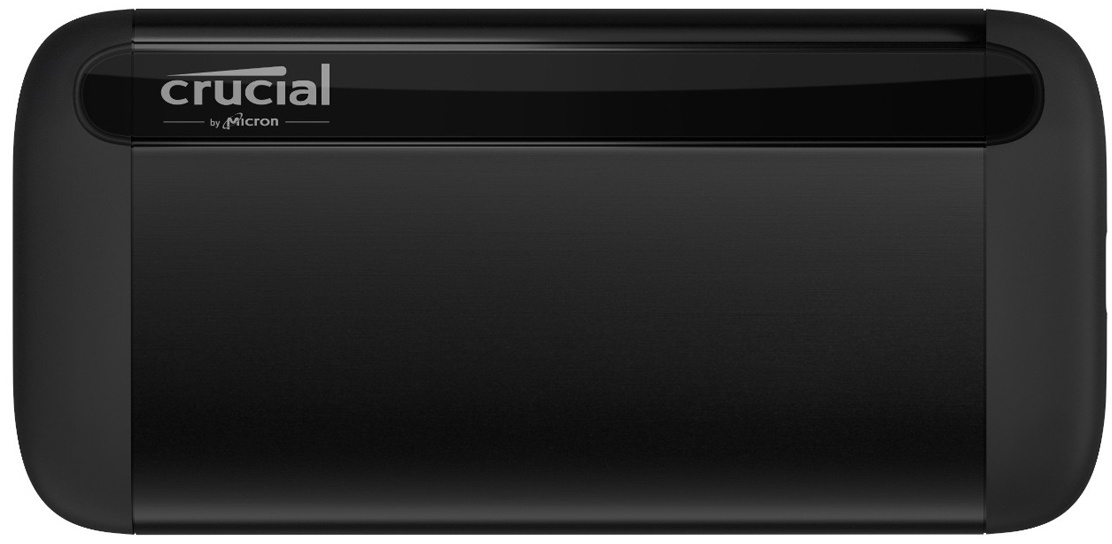 Crucial X8 Portable SSD 2TB Schwarz Externe Solid-State-Drive, USB 3.2 Gen 1x1