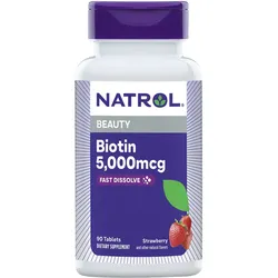 Biotin Extra Stärke Schnell Auflösen 5.000 mcg (90 Tabletten)