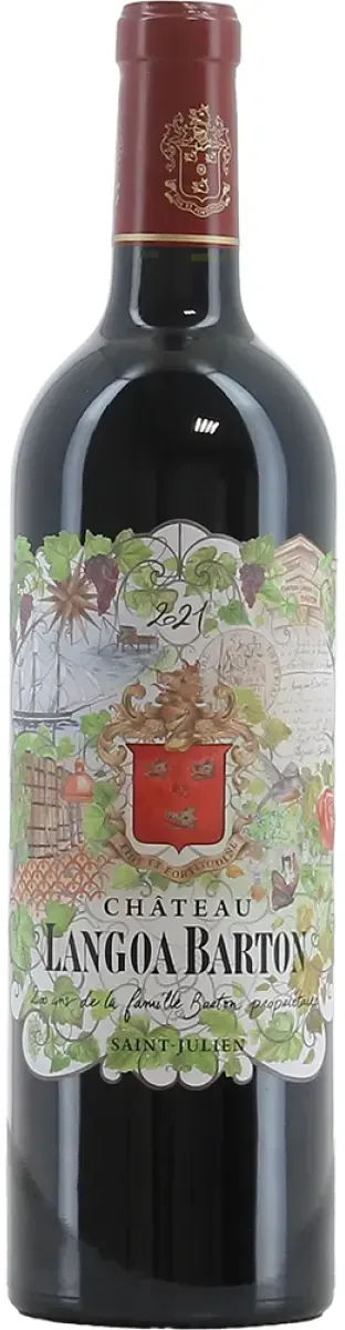 Château Langoa Barton 3ème Cru Classé Rotwein trocken 0,75 l | 2021