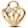 Pandora Herz Schloss Gold 764358C00
