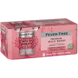 FEVER-TREE | Premium Wild Berry | Mit natürlichen Aromen aus Himbeeren und Rhabarber | 8 x 150 ml