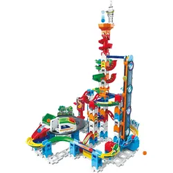 VTECH Marble Rush - Super Sky Tower Set XL300 E Interaktive Kugelbahn , Mehrfarbig