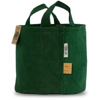 Growbag Root Pouch Stoff Topf 28x26cm 16L mit Griffen Waldgrün für Growbox