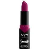 NYX Professional Makeup Suede Matte Lipstick Sweet Tooth lila/pink 3,5 g