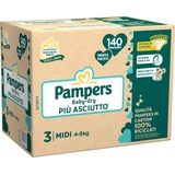 Pampers Penta Baby Dry Midi, Größe 3, Vorratspackung mit 140 Windeln