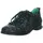 SIMEN Schnürschuh Damen Schwarz/Grün 37