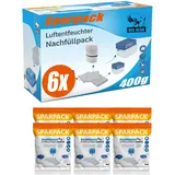 Luftentfeuchter Nachfüllpack 6 x 400 Gramm Premium Granulat
