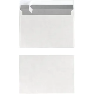 Herlitz Briefumschlag C6 Haftklebend Ohne Fenster, 25 Stück mit Innendruck in Folienpackung, eingeschweißt, weiß