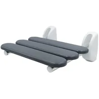 RIDDER Duschklappsitz Pro Grau Ridder