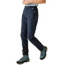 Regatta Wmns Mountain Funktionshose Blau 38