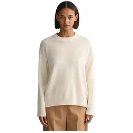 GANT Superfine Lambswool Pullover Beige L