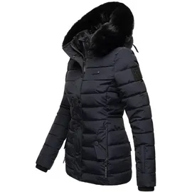 Navahoo Steppjacke "Milianaa", Damen, Gr. S (36), blau, Oberstoff: 100% Polyester. Futter: 100% Polyester. Wattierung: 100% Polyester. Ärmelfutter: 100% Polyester.
