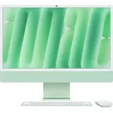 Apple iMac 2024 24.0 Standardglas M4 10-Core CPU 10-Core GPU 16GB RAM 256GB SSD Mouse + Keyboard mit Touch-ID und Ziffernblock – BTO MWUY3D/A grün