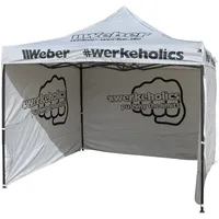 Weber #Werkeholics Easy-Up Zelt 3 x 3 m inkl.
