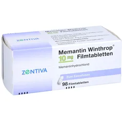 Memantin Winthrop 10 mg Filmtabletten 98 St