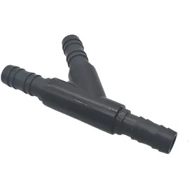 DeinSchlauch24 T-Stück 40 mm PVC grau