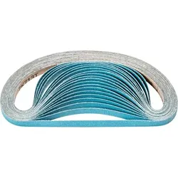 Zirkon Schleifband BA 12x610mm Z80 für hohen Abtrag mit Bandschleifer