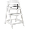 roba® Hochstuhl Treppenhochstuhl Sit Up Click, weiß, aus Holz weiß