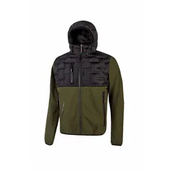 U-Power  Softshell & Steppjacke  Spock - dark green - 3XL
