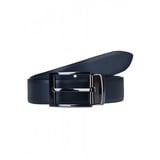 LLOYD Men's Belts Wendegürtel Leder blau/schwarz 90 cm