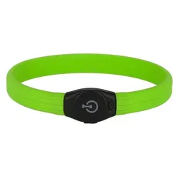 KERBL leuchtendes Hundehalsband für langes Haar 2,5cm x 65cm