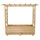 hardin 1fachgut Pflanzkasten mit Rankgitter 98 x 34 x 104 cm Natur