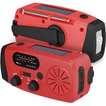 Fontastic Kurbelradio rot