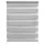 Lichtblick Duo Rollo / Doppelrollo Klemmfix 60 x 150 cm verspannt grau