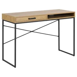 Actona Schreibtisch Seaford Wildeiche / Schwarz