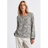 STREET ONE Langarmbluse beige 38