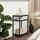 Tectake York Braun MDF 45,5 x 36 x 75,5 cm