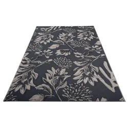 Outdoorteppich Piombino Mischgewebe Blau Blue 200 x 290 cm