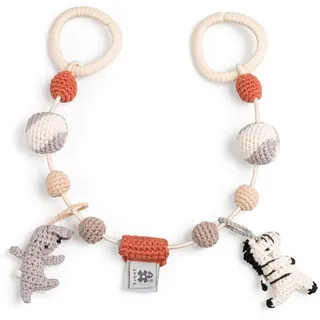SEBRA Kinderwagenkette Teeny Toes - ab Geburt