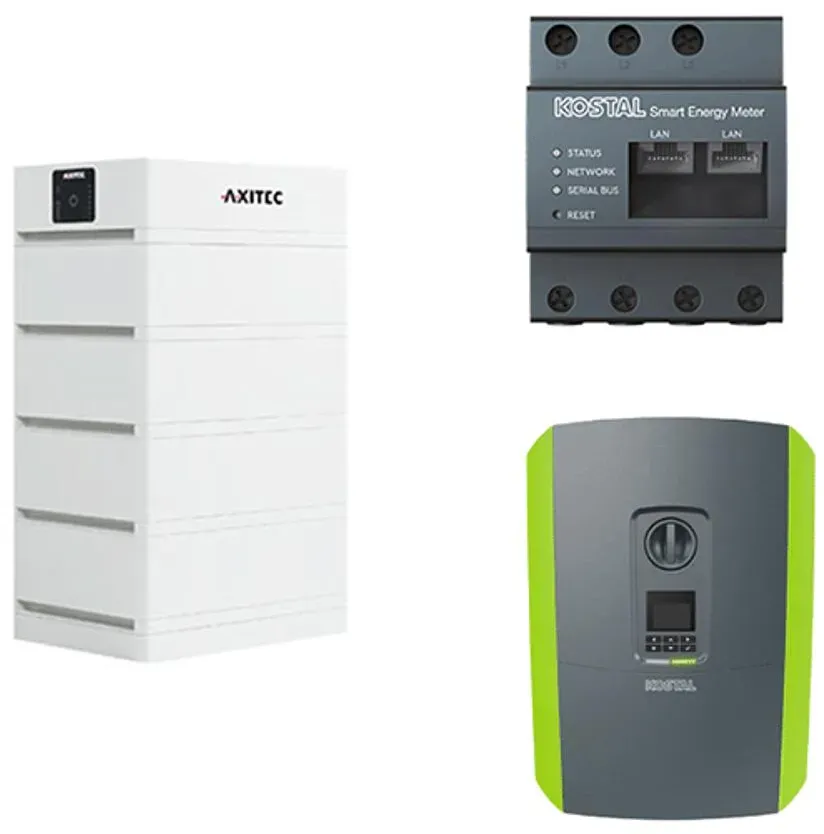 Speicher Wechselrichter Set System inkl. Hybridwechselrichter AXIstorage Li SV1 13.5 + Plenticore Plus 10 G2, AXITEC + Kostal